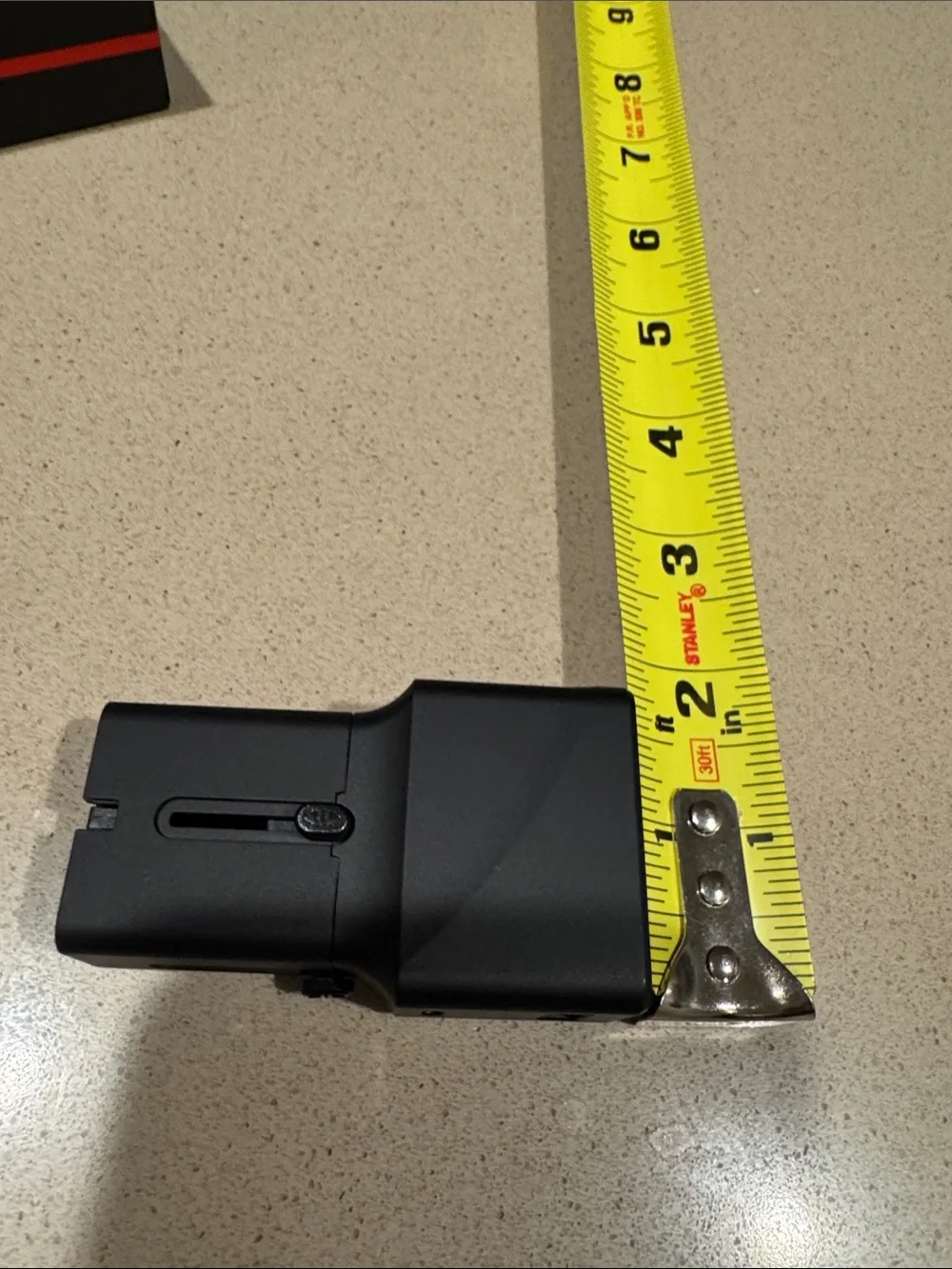 TUMI Black 25W USB-C & USB-A Travel Charger New